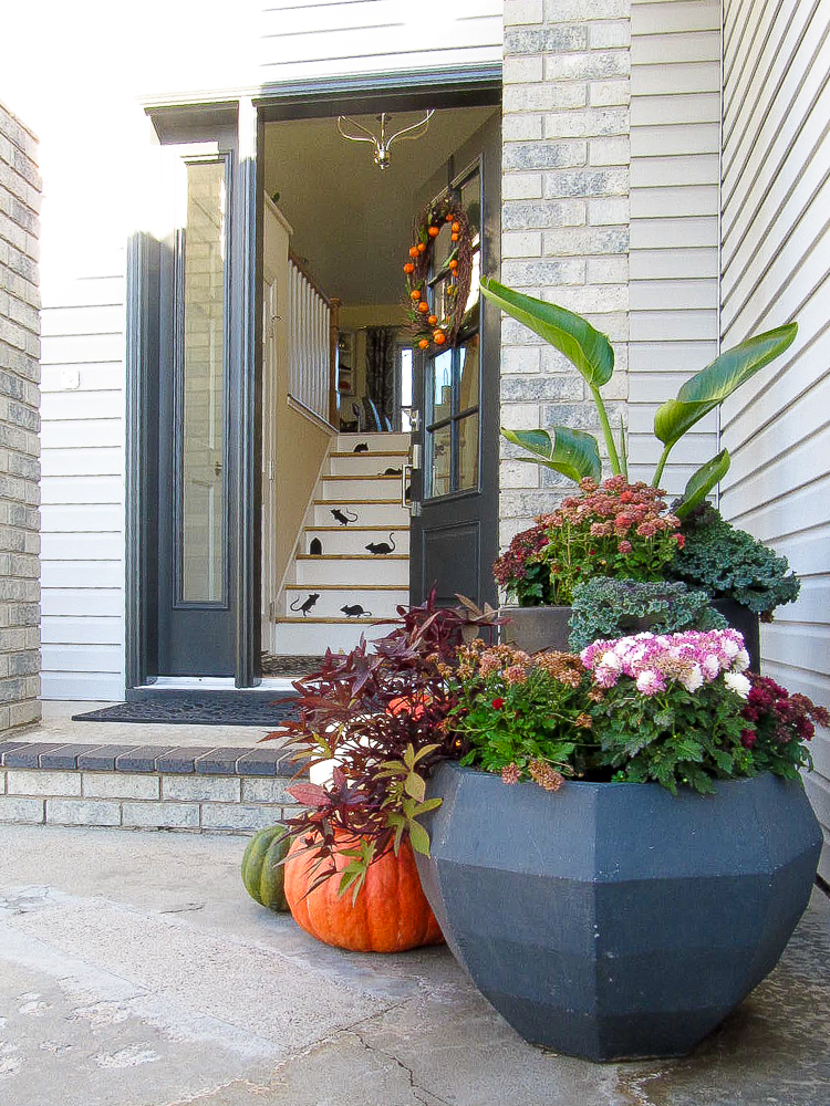 HOW TO UPDATE YOUR FLOWER POTS FOR FALL