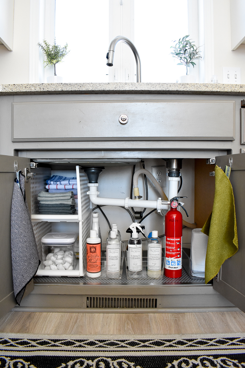 Instant Refresh | Sink Base Cabinet Organization