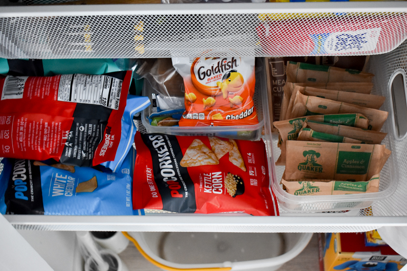 How to turn a Hall Closet into an Organized Pantry Closet