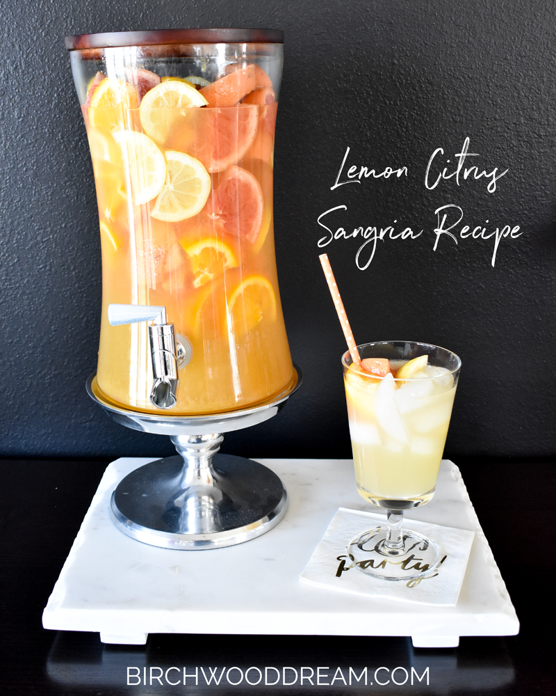 Lemon Citrus Sangria Recipe