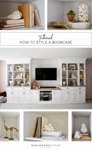 Tutorial How to Style a Bookcase