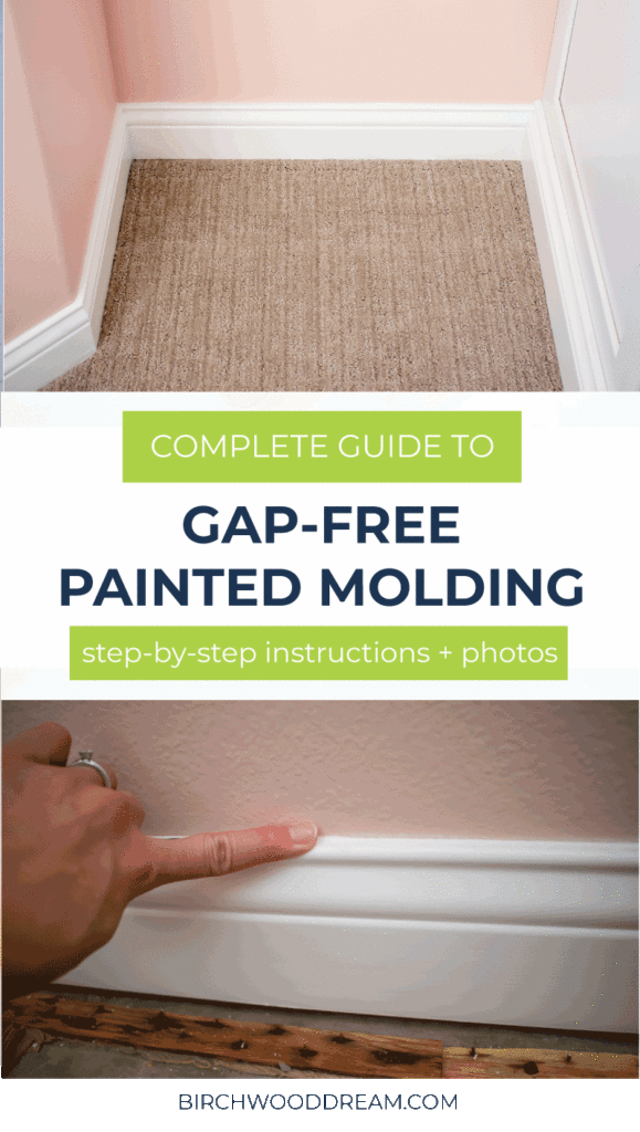 Complete guide to gap-free painted molding.