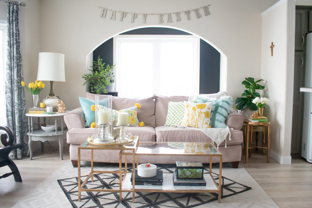 Living Room Decor Instant Refresh Spring 2019
