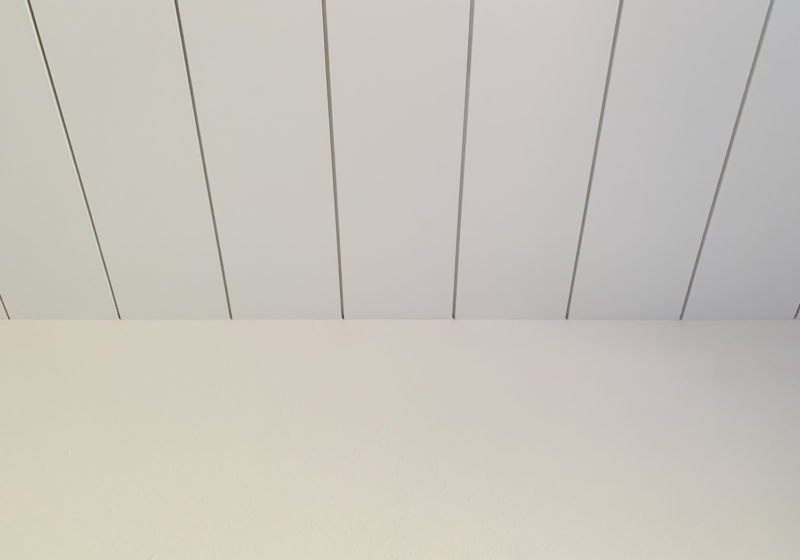 Spring 2020 One Room Challenge Week 4 | Tongue and Groove Ceiling
